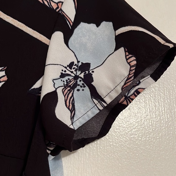 A New Day Black Floral Dress Size XS - Picture 8 of 8